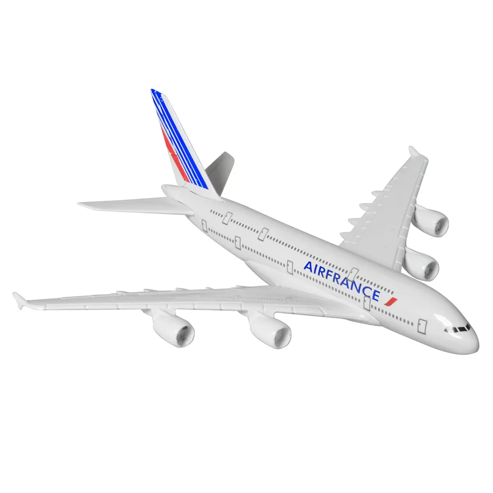 Air France A380 14,5 см модель металлического сплава air модели самолета ребенку подарок на день рождения модели самолета