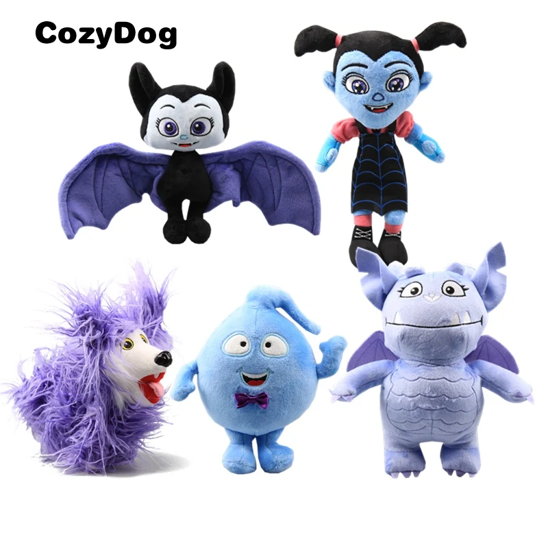 5 видов стилей Vampirina плюшевая игрушка кукла мультяшная фигура Wolfie Gregoria Demi Бэтмен