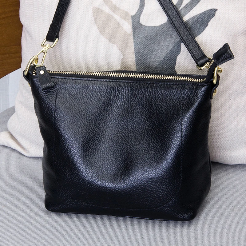 Simple Cow Leather Women Bags 100 Genuine Leather Handbag Classic