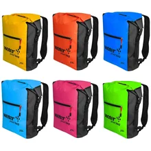 25л Сверхлегкий Двойной наплечный водонепроницаемый мешок сетчатая пляжная сумка рюкзак водонепроницаемая сумка дрейфующий водонепроницаемый рюкзак 6 цветов