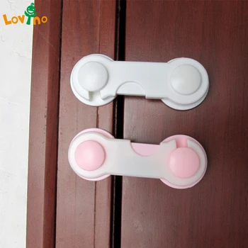 Lovyno 5 Pcs Baby Drawer Security Cabinet Safety Lock