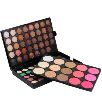

POPFEEL Brand 95 Colors Eye Shadow Make Up Palette Sets Face Eyes 95 Colors Blush + Powder + Shimmer Matte Eyeshadow Kit