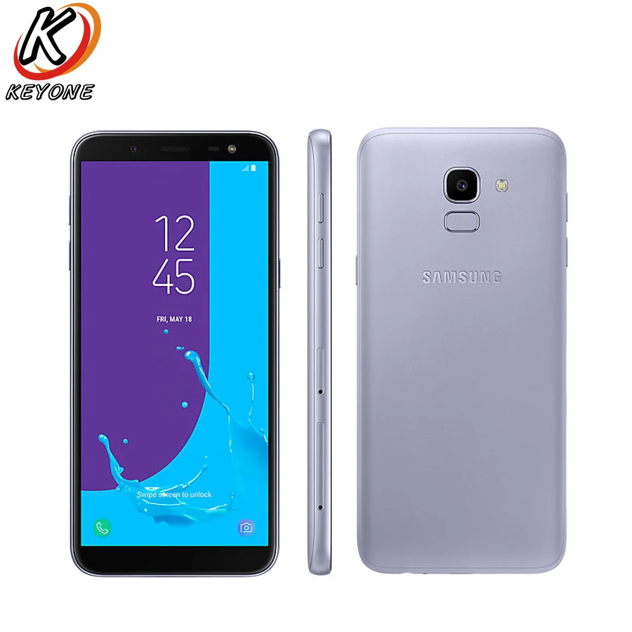 Новый Samsung Galaxy J6 D/S J600FD 4G LTE мобильный телефон 5 6 дюймов 3 ГБ Оперативная память 32