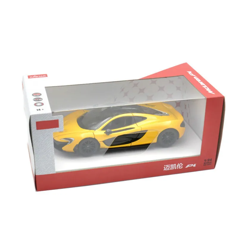 1:24 автомобиль для Mclaren P1 статическая модель из сплава под давлением Роскошная