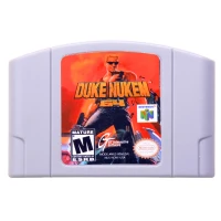 N64Game Duke Nukem 64 Video Game Cartridge Console Card English Language US Version