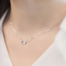 1pc simples na moda cristal zircon strass pingente tatuagem gargantilha colar para mulheres charme moda colar bijoux moda jóias