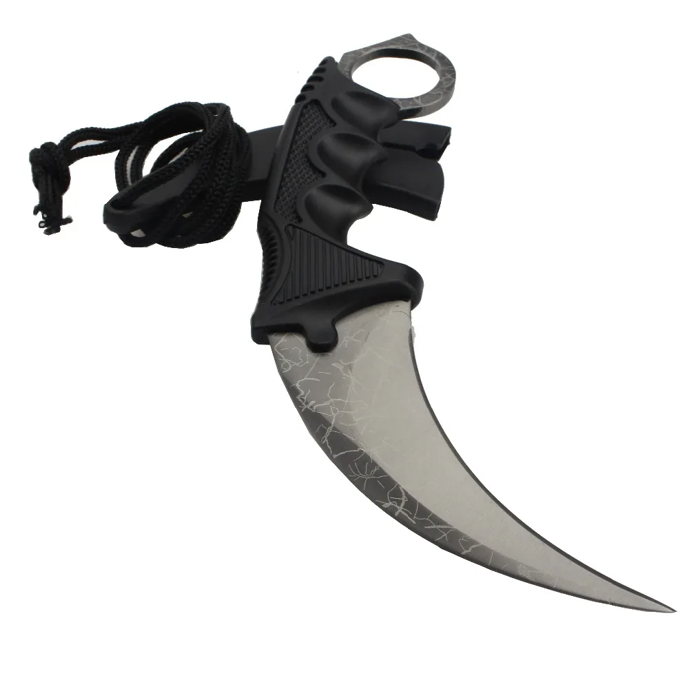 CS GO Karambit нож для выживания охотничий нож Edc инструменты тактические ножи настоящий нож s Herramientas Navajas Supervivencia Faca Zakmes