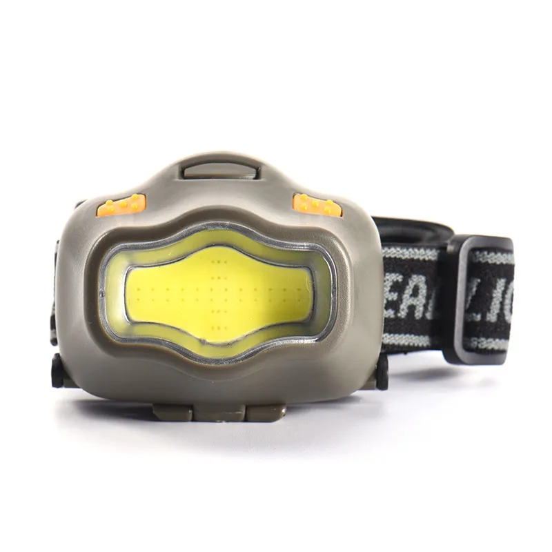 

Mini 16 COB LED Three Modes Headlamp For Outdoor Camping Bi-color Mini Head Lamp Red Light White Light Circulating Headlights