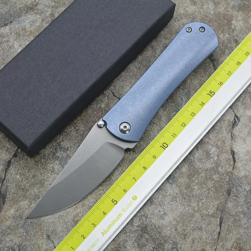 

X2 Fold Folding Knife Bearing D2 Blade TC4 Titanium Handle Camping Outdoor Multipurpose Hunting EDC Tool