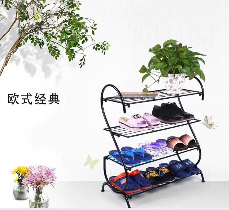 

Multilayer shoe rack shoe easy dust receive shoe rack shelf
