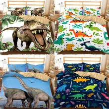 

Dinosaur Animal Bedding Set Native American Duvet Cover Indian Dinosaur with Feather Dreamcatcher Bed Set 3pcs Bedclothes M $