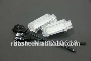 

SD MOTOR (Free Shipping) LED courtesy under door footwell luggage glove box lamp for Skoda Fabia Octavia Roomster Superb Yeti
