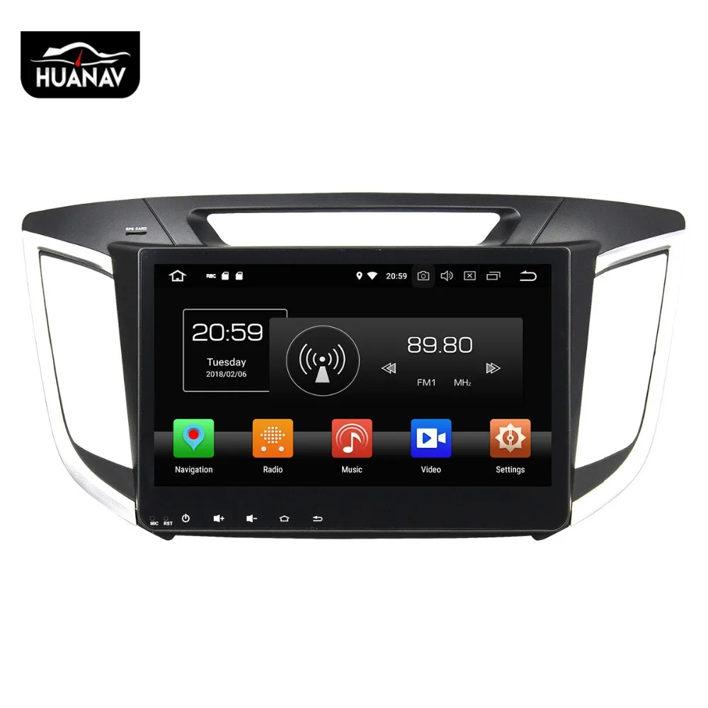 Flash Deal DSP Android 9.0 Car DVD player GPS navigation for HYUNDAI IX25 2014-2018 CRETA 2014-2018 auto stereo multimedia radio player 64G 5