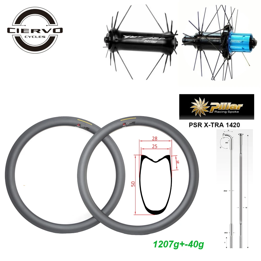 

PRENIUM 1207g AERO 50-YP ROAD 50mm x 25mm STRAIGHT PULL CARBON BIKE WHEELS TUBULAR BICYCLE WHEELSET 16 24 HOLES UD 3K 12K TWILL