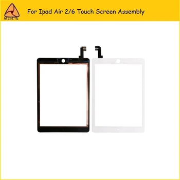 

2pc/lot Tested well For Ipad 6 Tablet Touch Panel For iPad Air 2 2nd Generation Touch Screen Digitizer Assembly outer Glass Lens