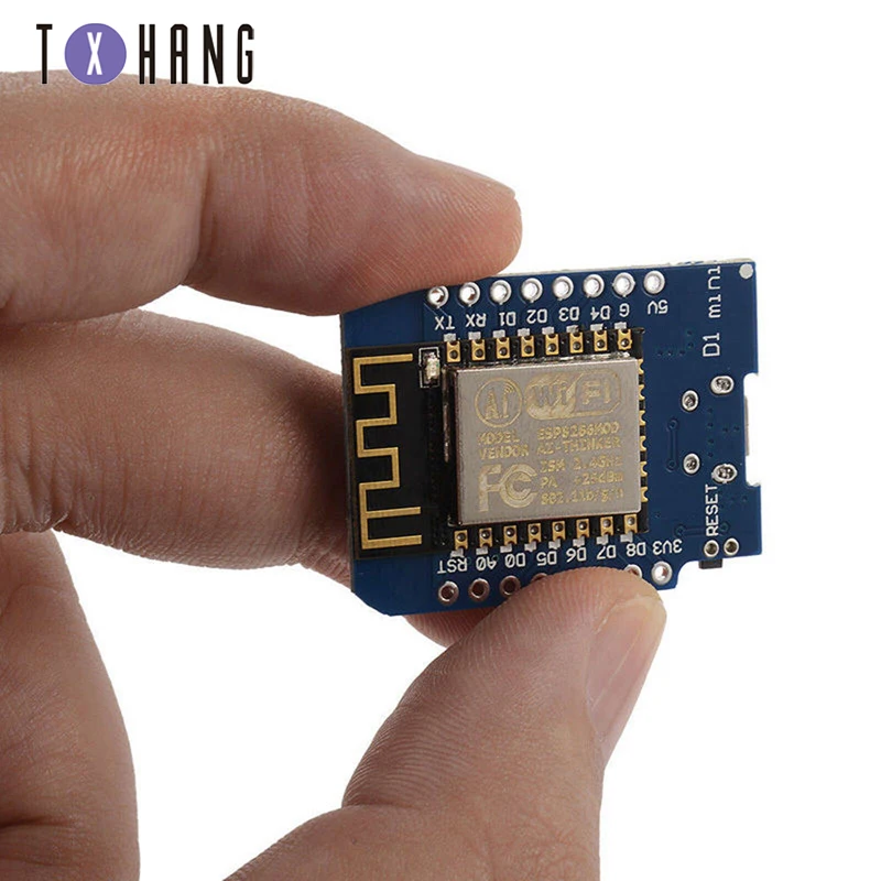 ESP8266 ESP-12 ESP12 WeMos D1 Мини-модуль Wemos D1 Мини WiFi макетная плата Micro USB 3,3 В на основе ESP-8266EX 11 цифровых контактов