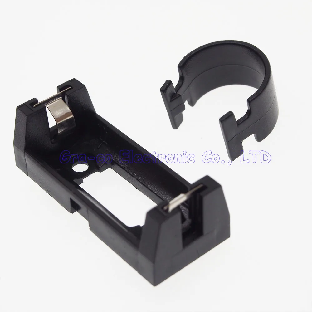 25pcs CR123A 16340 battery box LIR123A battery holder with pins with