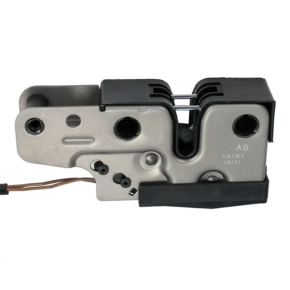 

12V With Cable Spare Part Hood Cover Upper Metal Catch Latch Engine Bonnet Lock Durable For MK5 Golf V 04-11 1K1823509E