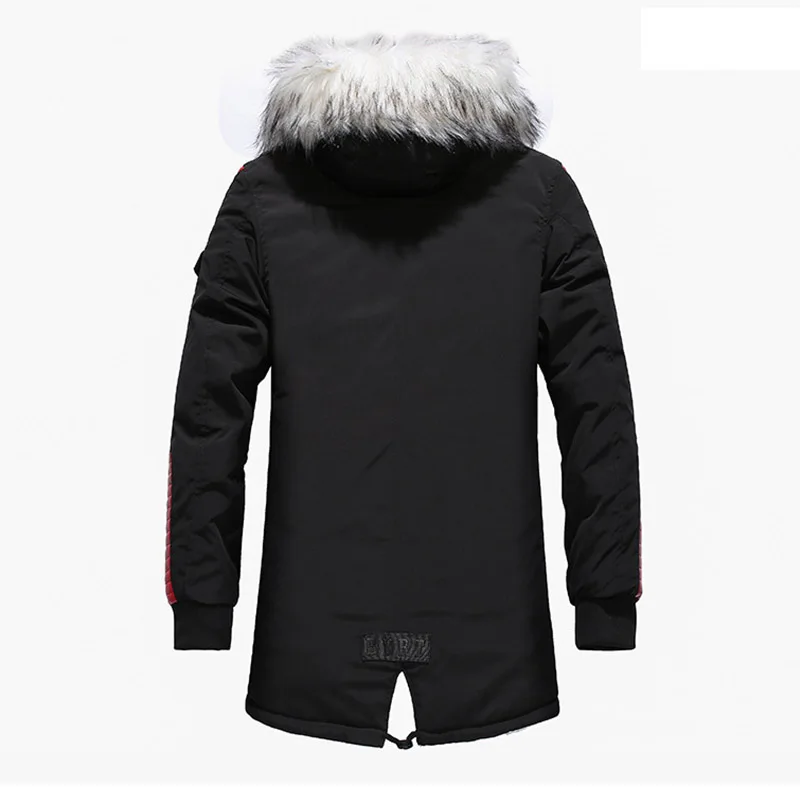 New Fashion Winter Jacket Men Warm Thicken Parka With Fur Hooded Collar Men Windbreak Down Jackets And Coats Size M-3XL (18)