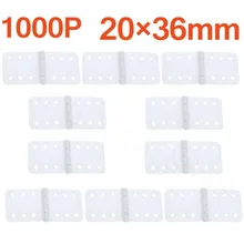 1000 шт Пластиковые приколотые нейлоновые петли 20x36 мм для RC самолетов запасные части модели
