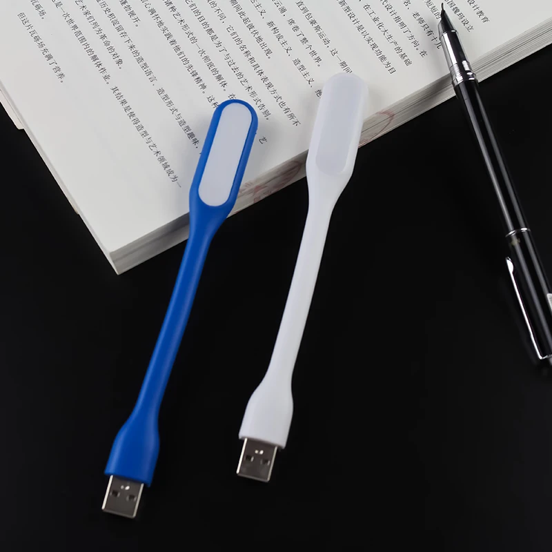 Маленький гибкий USB светодиодный светильник энергосберегающий ночник книжный