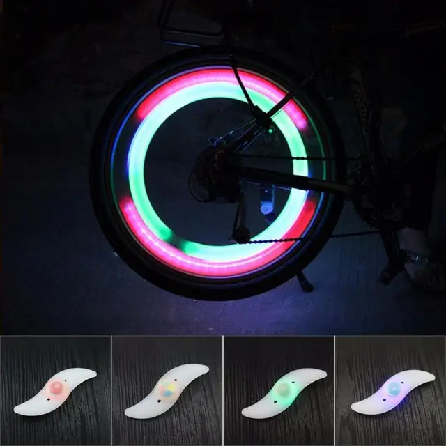 Special Offers 1PC Bicycle Light Bike Lamp LED Tyre Tire Valve Caps Wheel Spokes Cycling Lanterns for Bicycle Accessories Red Blue Green Special Offers 1PC Bicycle Light Bike Lamp LED Tyre Tire Valve Caps Wheel Spokes Cycling Lanterns for Bicycle Accessories Red Blue Green