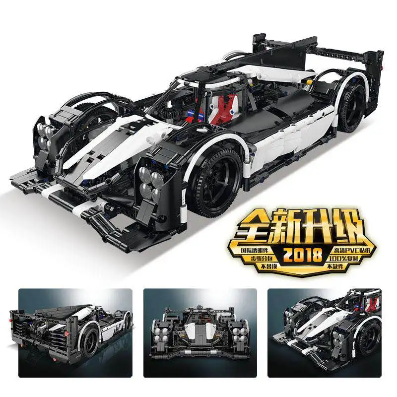 

Lepin Technic 23018 Speed Champions the MOC-5530 Hybrid Super Racing Car Set Model Building Blocks Bricks Toys for Children Gift