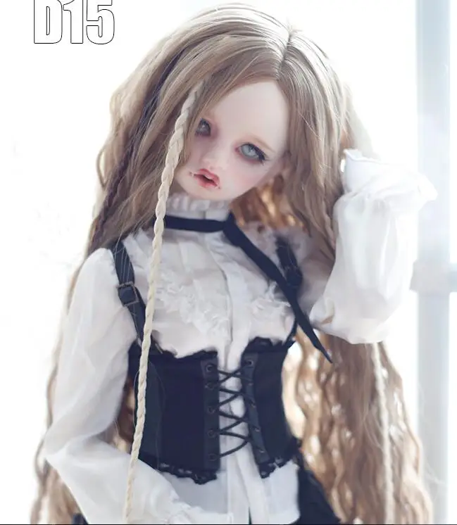 Новинка 1/3 SD PULLIP BJD парик 22-24 см длинные локоны благородный принц Лев парик Кало