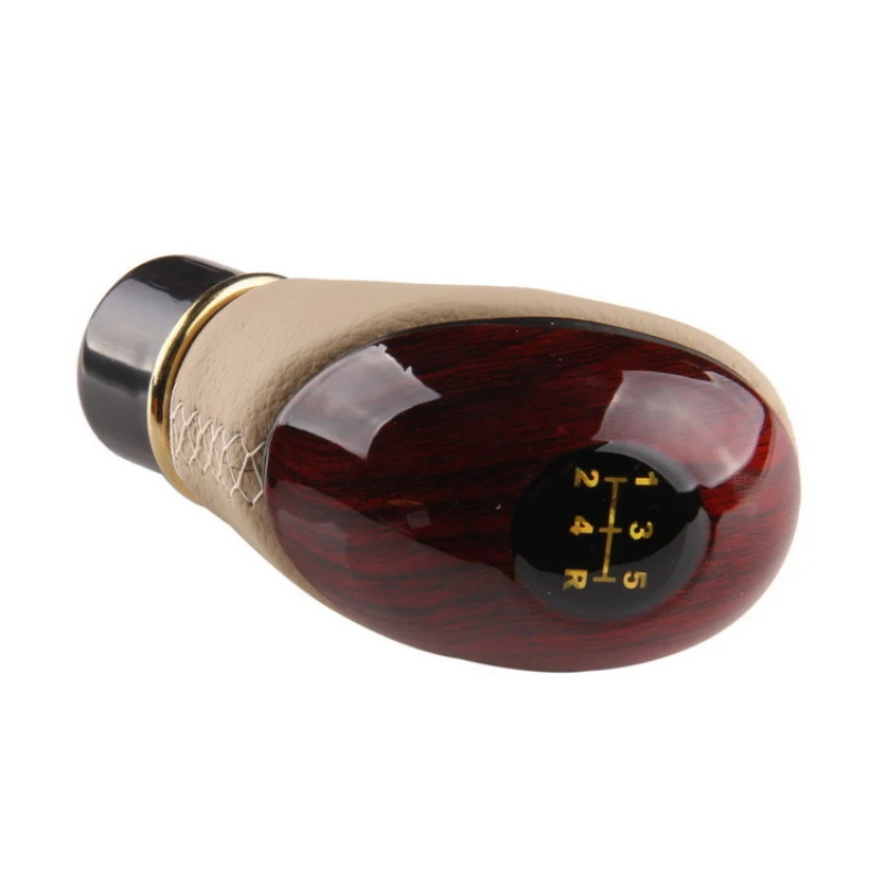 POSSBAY 5 velocidades De cuero del coche perilla De engranaje De transmisión Manual del coche Palanca De Cambio para Audi Mercedes Toyota Honda POSSBAY 5 velocidades De cuero del coche perilla De engranaje De transmisión Manual del coche Palanca De Cambio para Audi Mercedes Toyota Honda