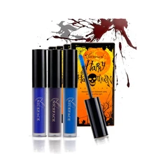 3 шт./компл. Хэллоуин стиль блеск для губ Матовая жидкая помада макияж косметика