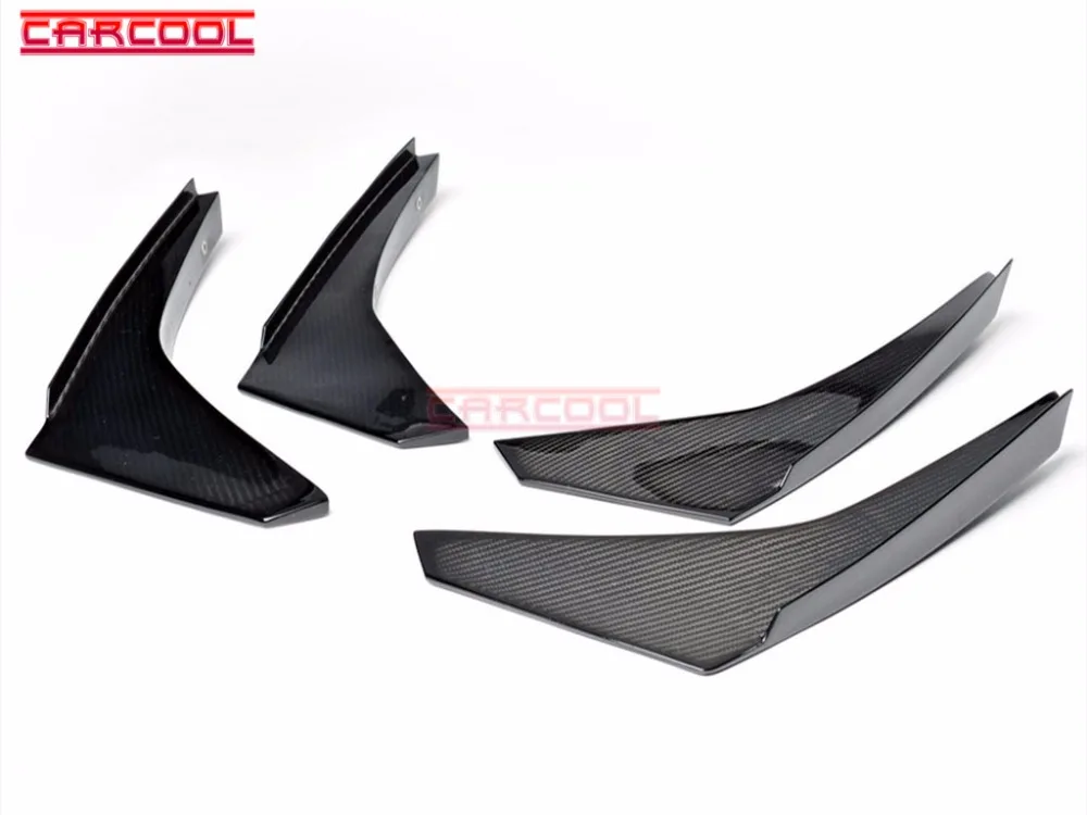 Car Styling Carbon Fiber Front Bumper CANARD Early Model 4pcs Bodykit For CF 2012-2015 R35 GTR DBA PASSWORD JDM STYLE |