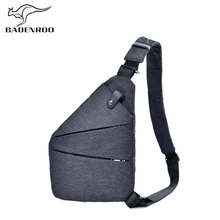 Badenroo Брендовые мужские нагрудные сумки летняя черная сумка на одно плечо для мужчин водонепроницаемая нейлоновая модная дорожная Противоугонная сумка через плечо