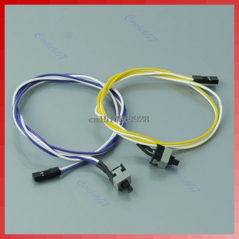 PC Computer Desktop ATX Power Switch Connector Cable Cordin Wires