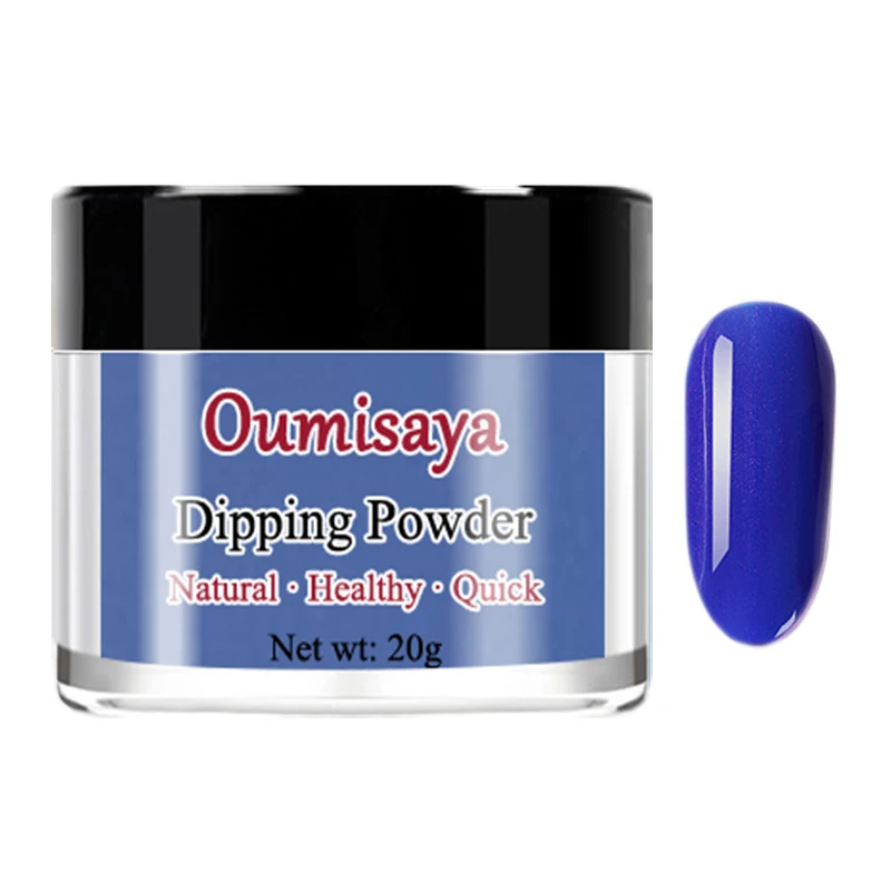 20 г/шт. Oumisaya Nail Dip порошок цвета, Dip системы первой необходимости, без запаха и здоровый(нет необходимости УФ/светодиодный светильник лампы лечения - Цвет: D024