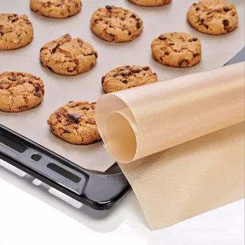 

60*40cm New Kitchen Baking Tools Heat Resistance Baking Tarpaulin Teflon Non-stick Mat Microwave Oven Cooking Pad Sheet Bakeware