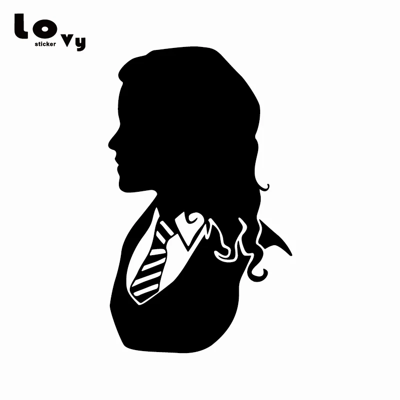 Harry Potter Car Sticker Creative Hermione Silhouette Vinyl Car Decal