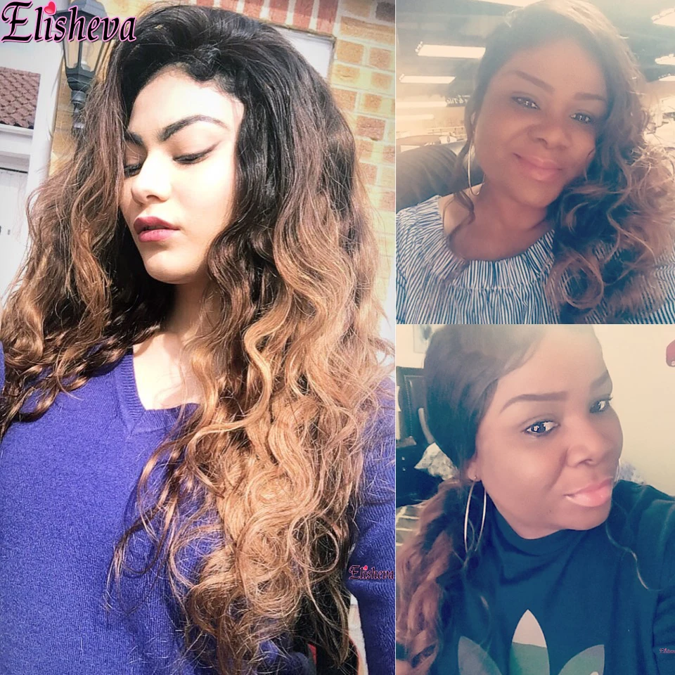Elisheva ombre pacotes com frontal 1b 4