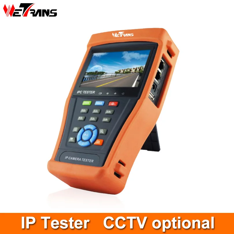 

Installer's Helper 4.3 inch LCD Screen 800*480 Resolution 32GB SD Card Onvif IP & CCTV Tester AHD/CVI/TVI/SDI
