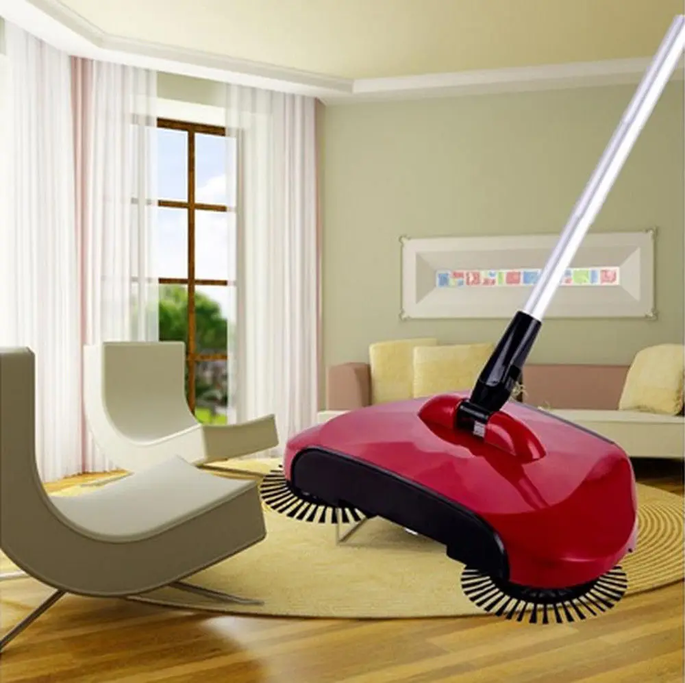 Автоматическое спин нажим руки Sweeper веник бытовой уборки пола Mop