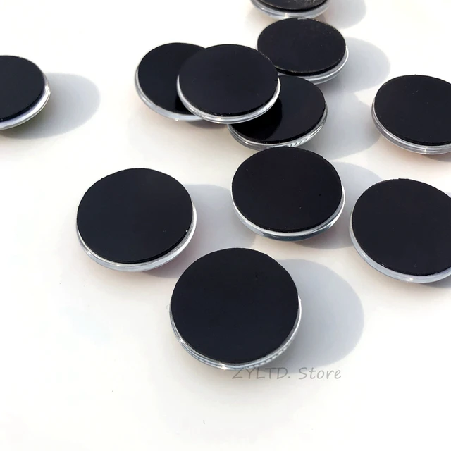 DIY 10 PCS Set 23mm/28mm Round Magnetic Sticker Fit Glass Cabochon