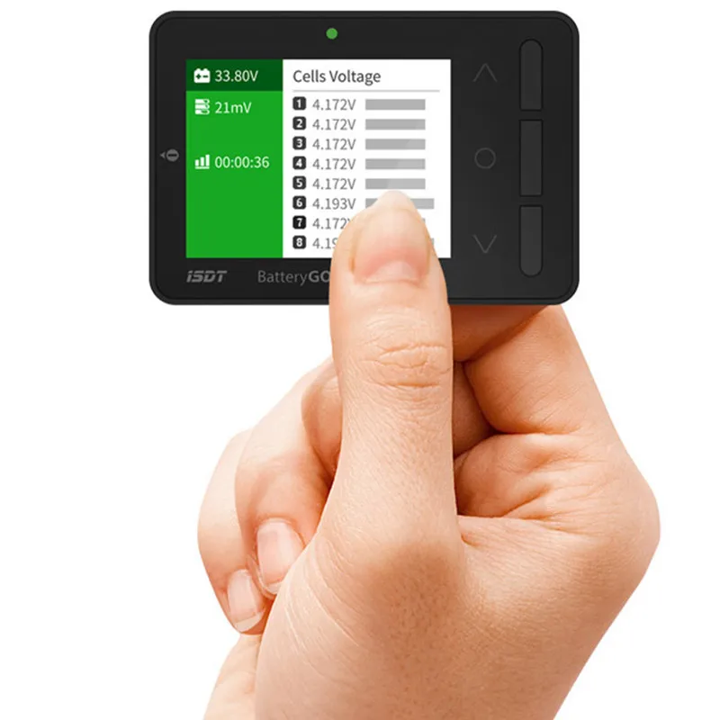 

ISDT BG-8S Smart Battery Checker Balancer Receiver Signal Tester Quick Charge Function
