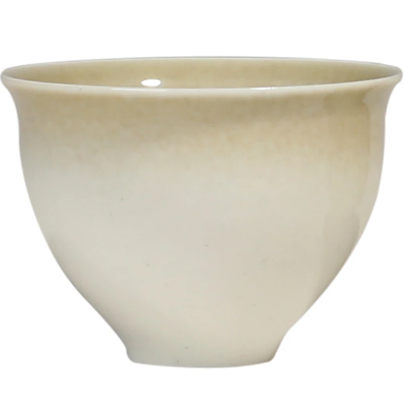 PINNY Plant Ash Glaze Teacups Ceramic Pigmented Tea Cup Chinese Kung Fu Tea Set High Quality Porcelain Cup Retro Bowl