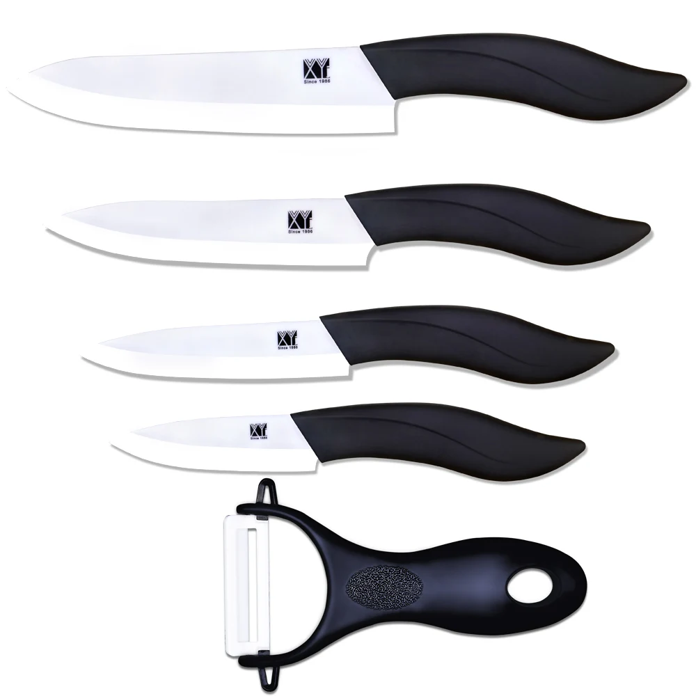 best gift ceramic knife a set of kitchen knives abs tpr handle 3 4 5 6 inch one white blade best gift ceramic knife a set of kitchen knives abs tpr handle 3 4 5 6 inch one white blade