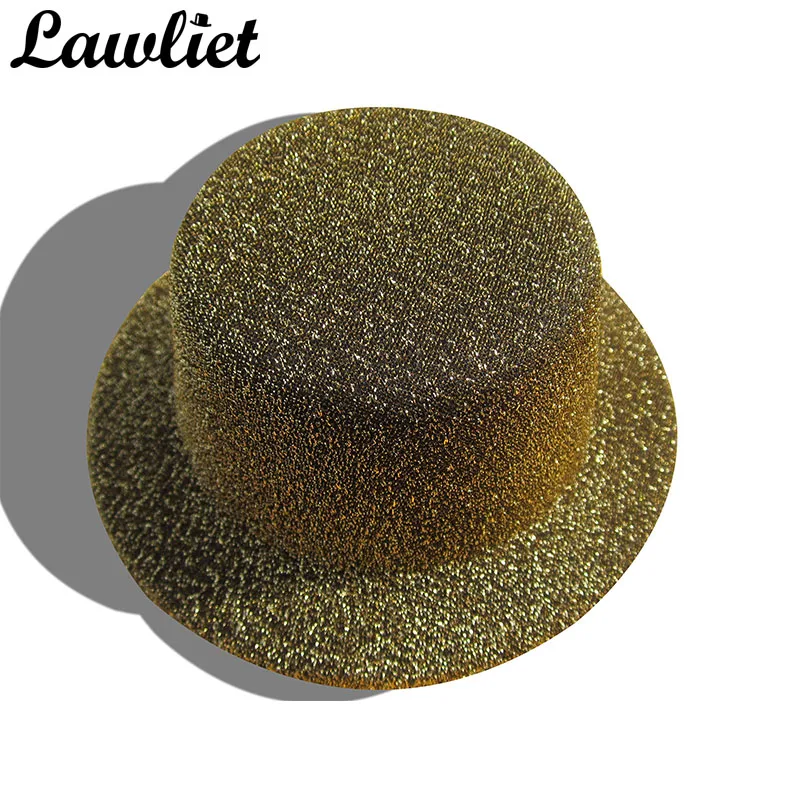 10 шт. блестящие мини шляпы для женщин|hats for women fascinators|alligator hair clips diyalligator |