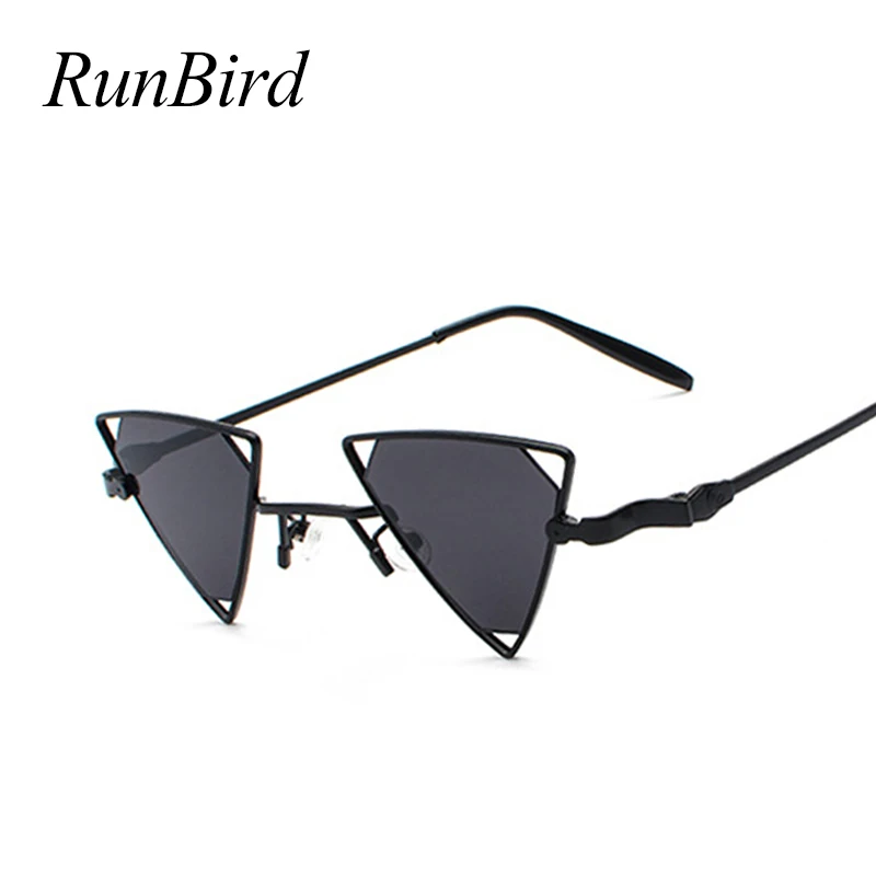 RunBird винтажные стимпанковские солнцезащитные очки в металлической оправе для