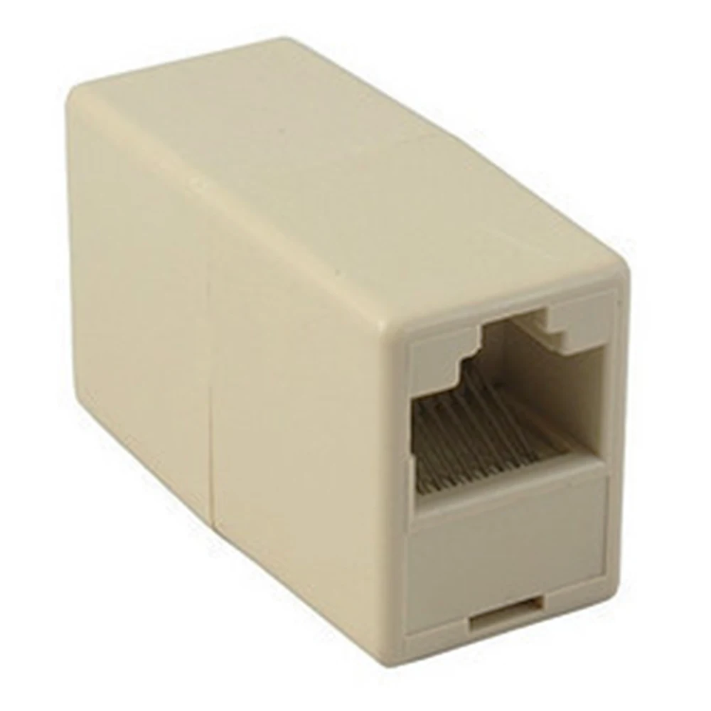 

10pcs/lot CAT5 RJ45 Network Splitter Cable Extender Plug Coupler