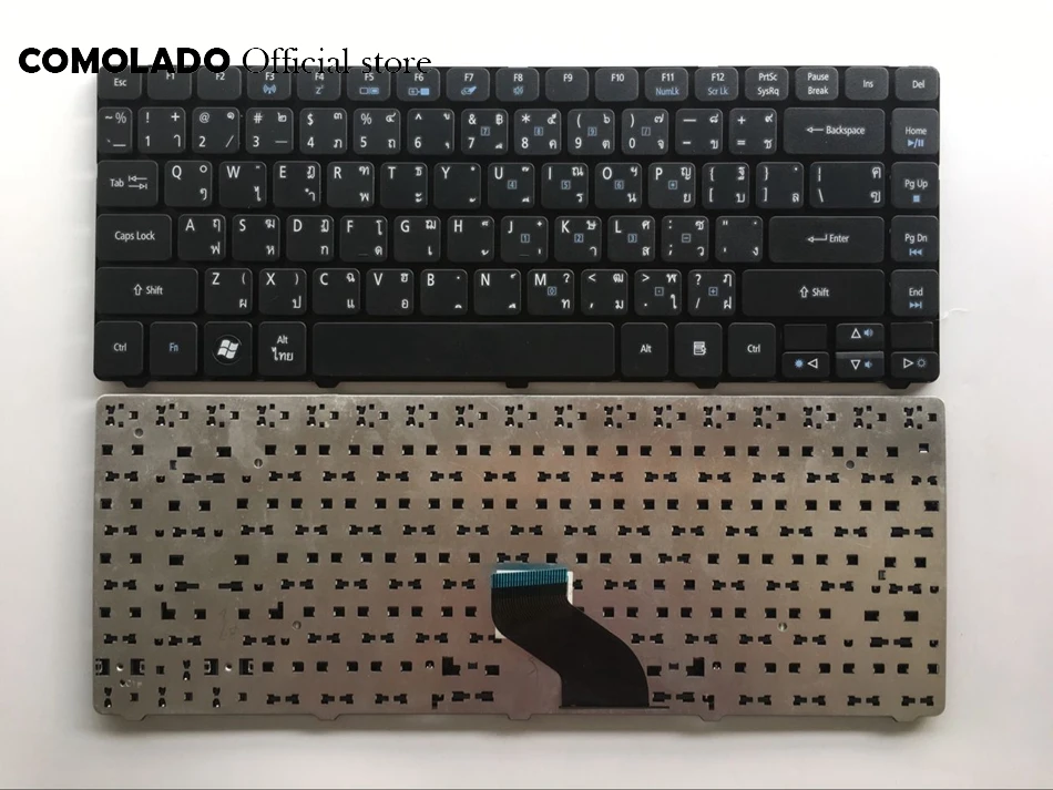 TI Thailand Keyboard For Acer Aspire 4535 4735 4739 4739Z 4740 4740G 4741 4741ZG 4743 4743G 3810T 4810T black keyboard TI Layout