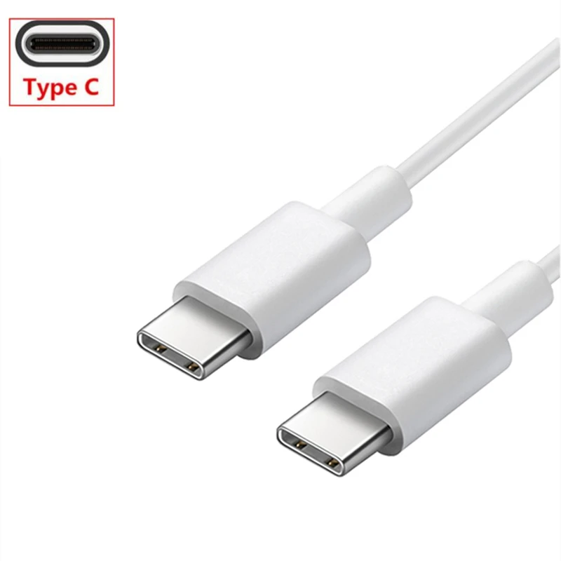 

USB C to USB C Type C Cable PD Fast Charging Data Charger Cable for MacBook Pro Huawei Samsung Xiaomi mi 9 se Redmi Note 7S K20