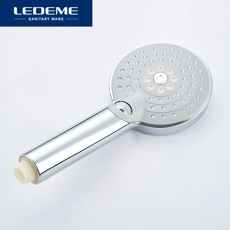 Günstige LEDEME Moderne Stil Badezimmer Dusche Wasserhahn Set Regen Kopf Mischbatterien Hand Dusche Wasserfall Regen Bad Armaturen Tap L2410