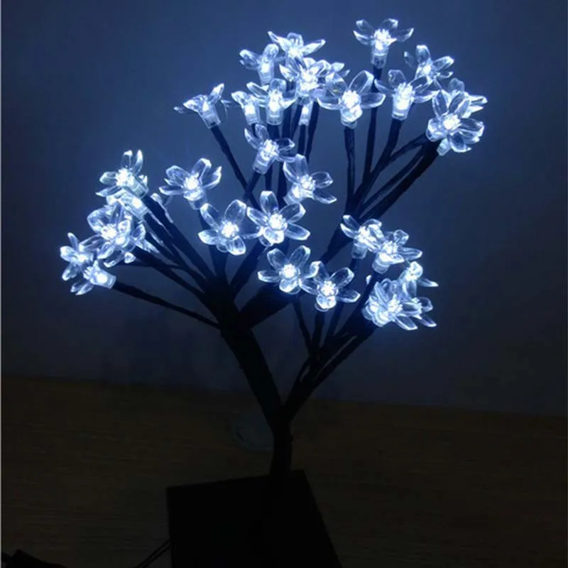 

Luz De LED Luminaria Cherry Tree Night Lights Desk Table Lamps Scrubba Garland Home Foyer Living Bedroom Indoor Decoration